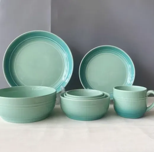 16 PCS Dinner Set Colorful Glaze Tableware suppliers