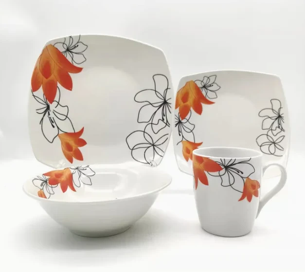 4PCS/16PCS Wholesale Simple Ceramic Tableware