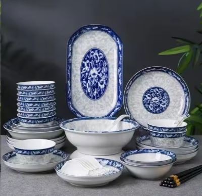 Chinese Blue Ceramic Tableware suppliers