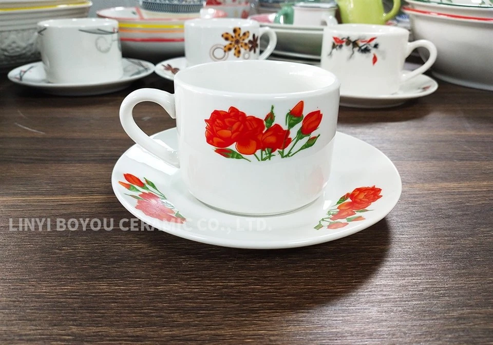 White Cup And Saucer Set price