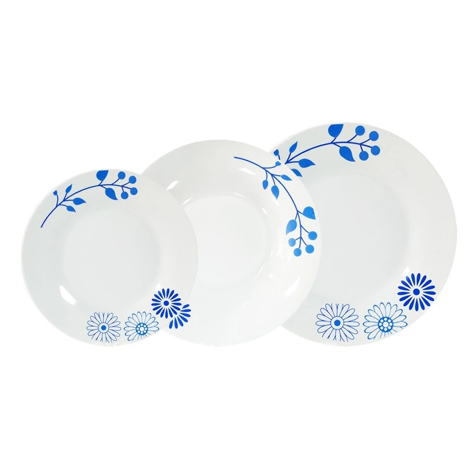 White Porcelain Dinner Plate