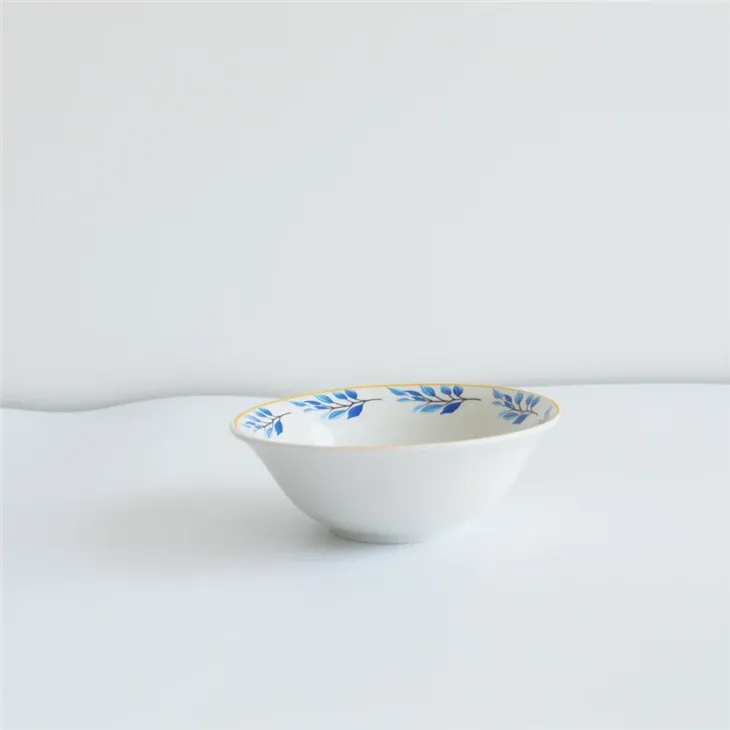 Blue Leaf Branch Ceramic Dinnerware Set suppliers
