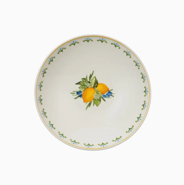 Colorful Lemon New Arrival Fruit Decal Ceramic Dinner Set best
