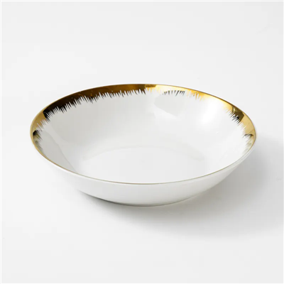 Gold Rim Electroplated Dinnerware Sets high quality