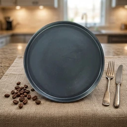 Minimalist Matte Black Colored Glaze Dinner Set best