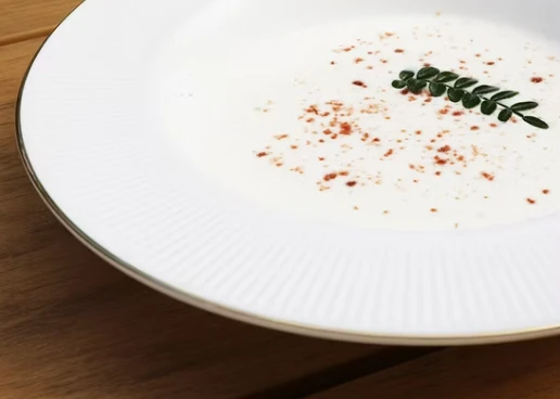Opal Glass Dinnerware Set With Golden Rim high quality