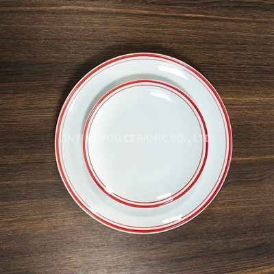 Red Line White Ceramic Set price