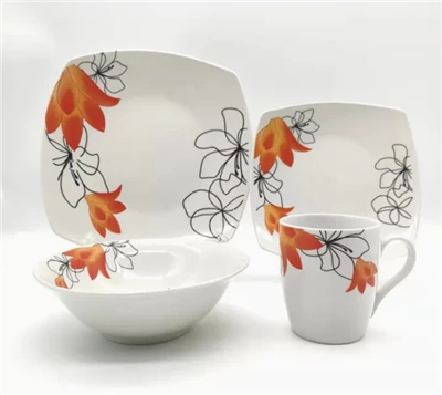 4PCS/16PCS Wholesale Simple Ceramic Tableware