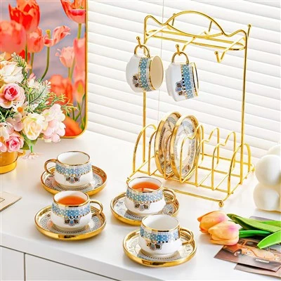 Coffe Cup And Saucer Set