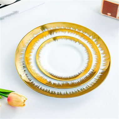 Electroplated Golden Flat Plate