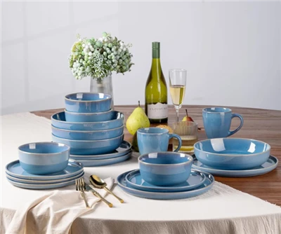Stoneware Dinnerware Set, Supports Custom Logo