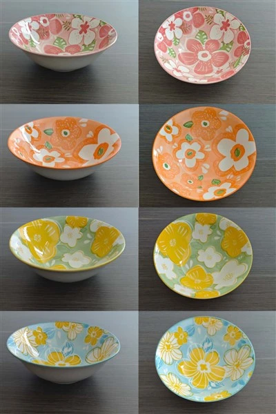 Pad Printing Salad Bowl Fresh Design